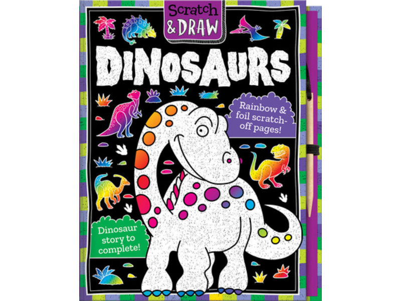IPG Scratch and Draw Dinosaurs