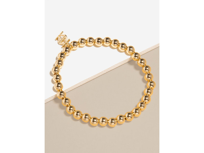 ZENZII Jewelry Metal Beaded Bracelet Gold