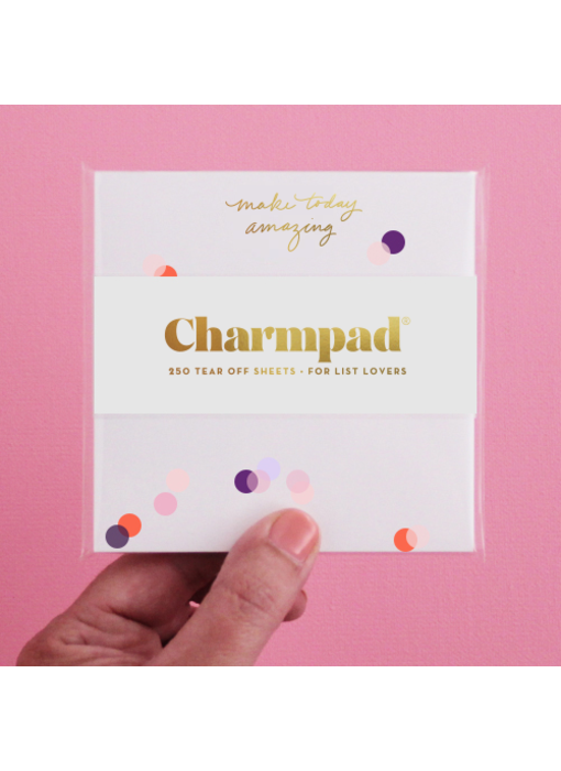 Make Today Amazing Charmpad® With Confetti