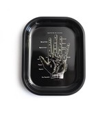 Curious Prints Small Metal Palmistry Ritual Tray / Palm Reader Print