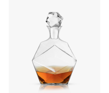 Seneca™ Faceted Crystal Liquor Decanter