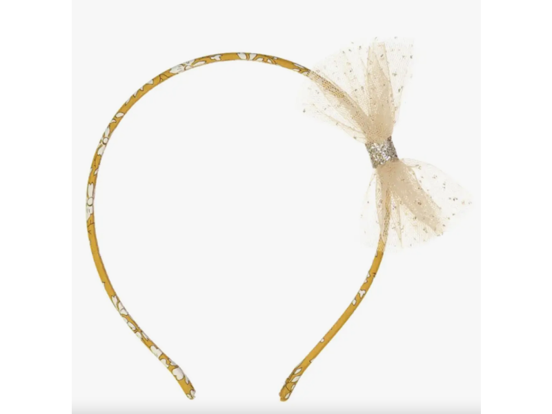 Luciole et Petit Pois Tutu Headband - Gold