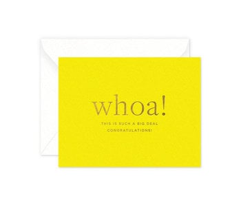 Whoa! Greeting Card