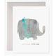 Welcome Little One Elephant Card