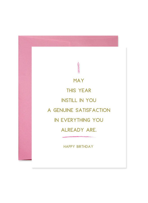 New Year Birthday Card