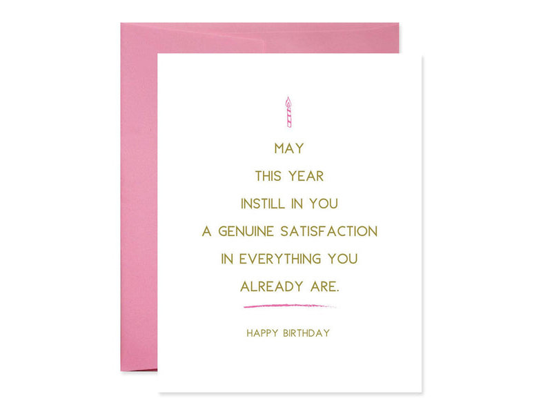 Good JuJu Ink New Year Birthday Card