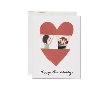 In The Heart Anniversary Card