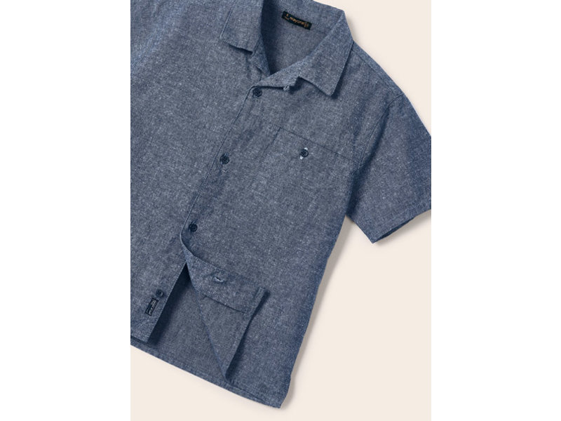 Mayoral S/s linen shirt