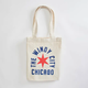 Chicago Arch Natural Tote Bag