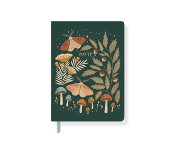 Night Mushroom Small Paperback Journal