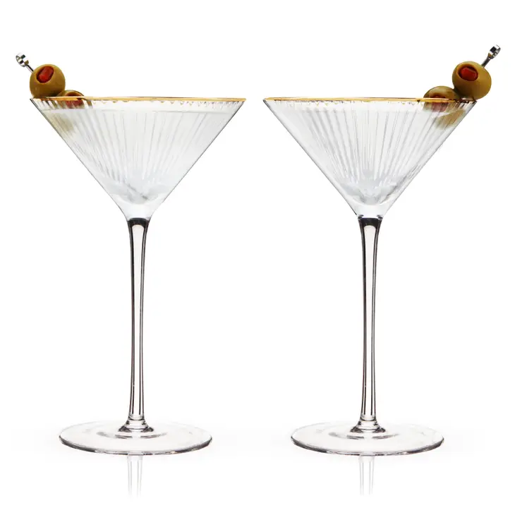 Meridian Martini Glasses (Set of 2) - Smitten Boutique