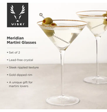 Viski Meridian Martini Glasses (Set of 2)