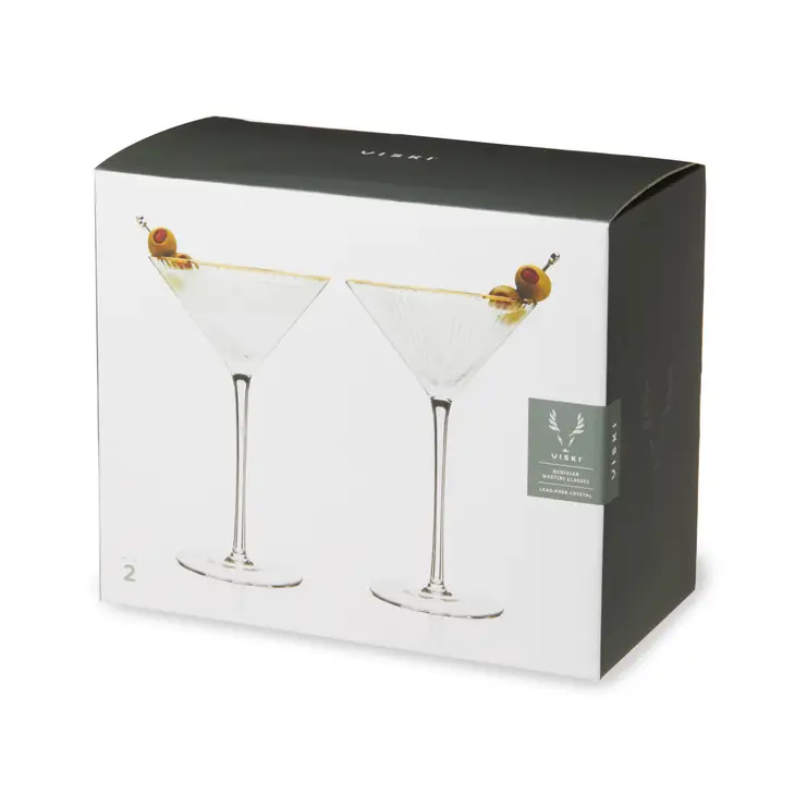 Meridian Martini Glasses (Set of 2) - Smitten Boutique