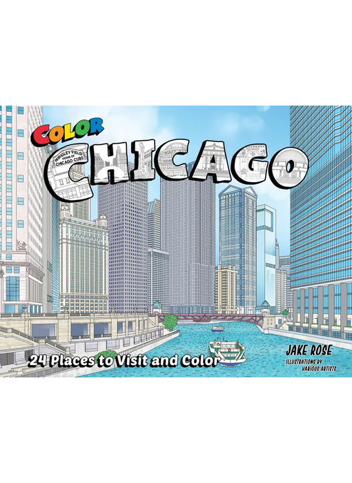 Color Chicago coloring book