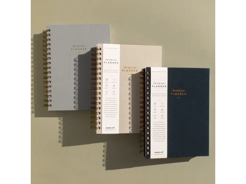 Simple Self The Self Care Planner Daily Edition Sand Grey
