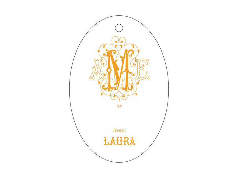 Haute Papier The Emily Personalized Gift Tag