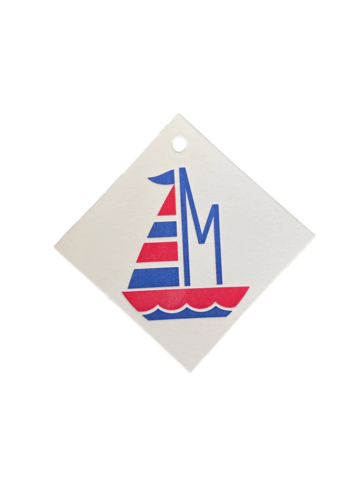 The Sail Away Personalized Gift Tag