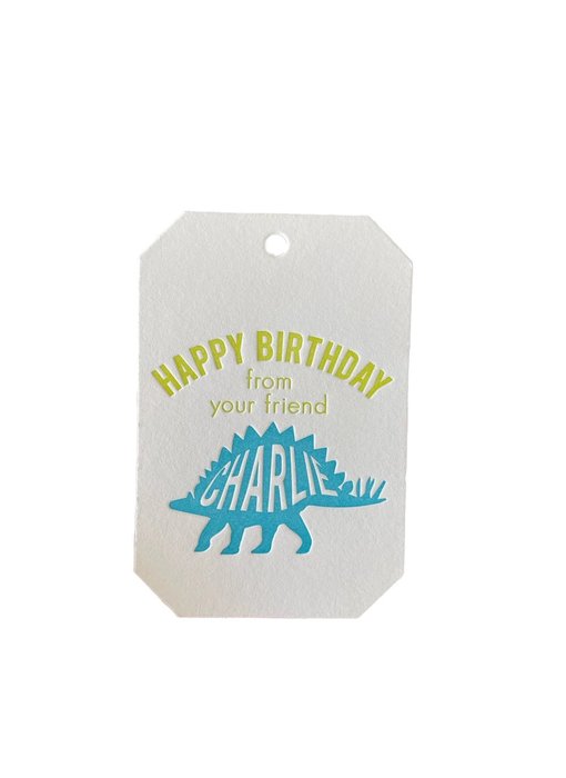 The Charlie Personalized Gift Tag