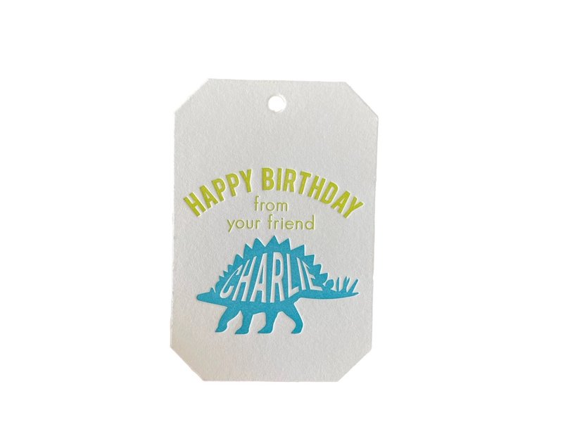 Haute Papier The Charlie Personalized Gift Tag