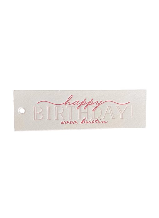 The Kristin Personalized Gift Tag