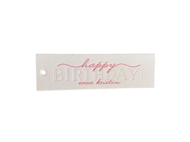 Haute Papier The Kristin Personalized Gift Tag