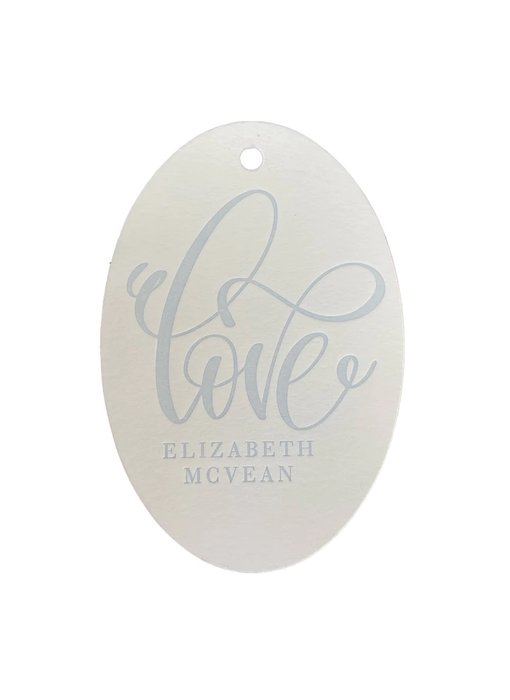 The Elizabeth Personalized Gift Tag
