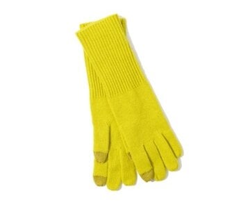 Wool/Cashmere Gloves - Citrine