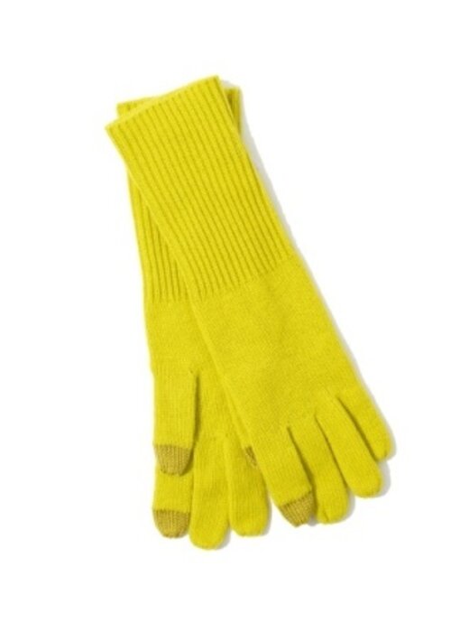 Wool/Cashmere Gloves - Citrine