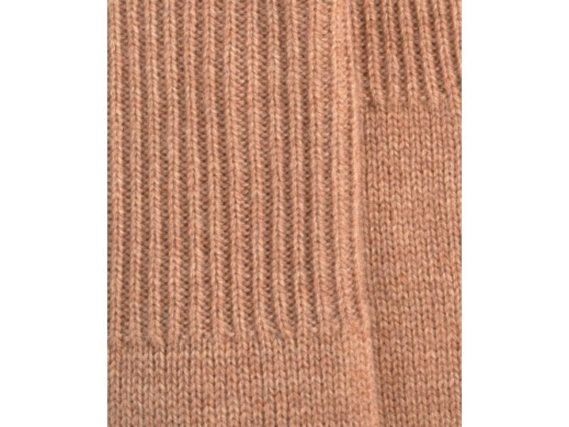 Echo Design New York Wool/Cashmere Gloves - Camel Heather