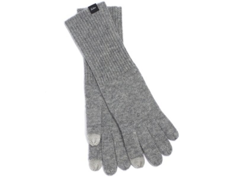 Echo Design New York Wool/Cashmere Gloves - Grey Heather