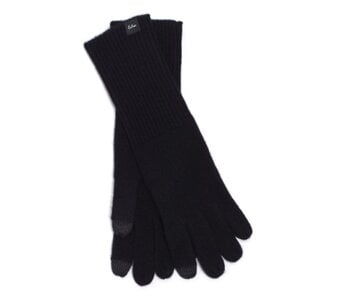 Wool/Cashmere Gloves - Black