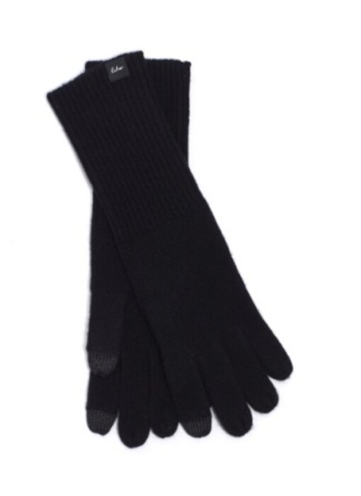 Wool/Cashmere Gloves - Black