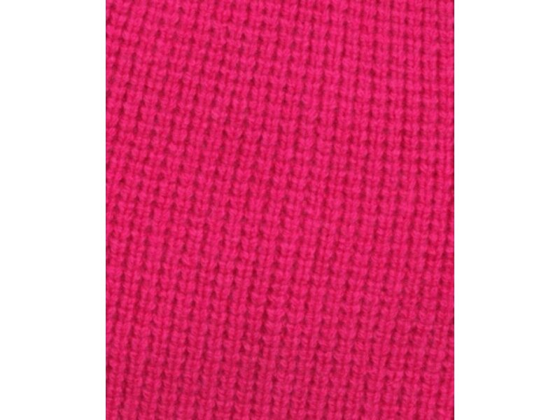 Echo Design New York Wool/Cashmere Waffle Beanie - Electric Pink