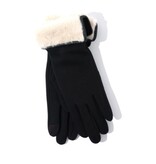 Echo Design New York Fold Down Faux Fur Cuff Glove L