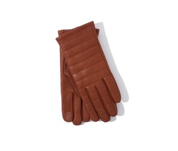 Channel Quilted Leather Glove Medium