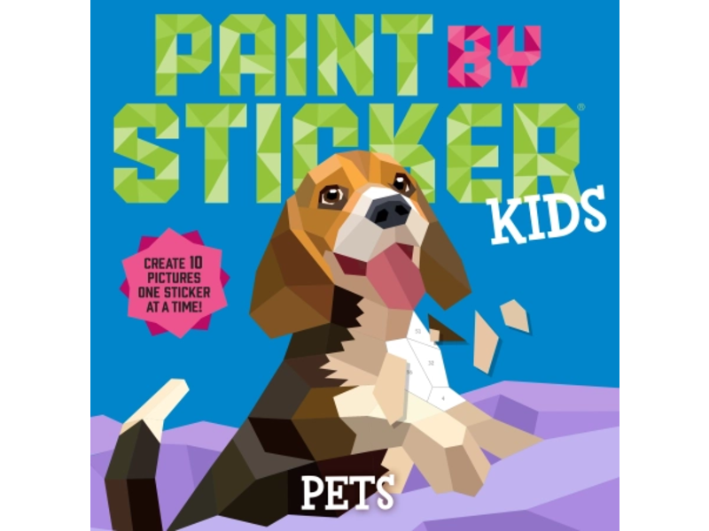 Hachette/Workman Paint by Sticker Kids: Pets