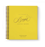 Smitten on Paper Future is Bright Monthly Planner | Yellow