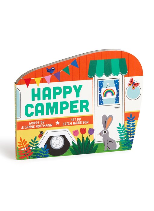 Happy Camper Shaped Board Book