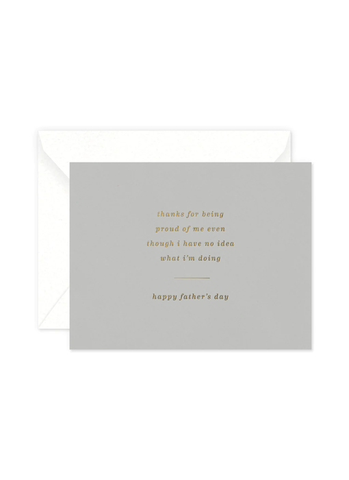 Proud Dad Greeting Card