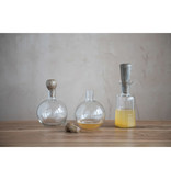 Creative Co-OP Glass Decanter with Mango Wood Stopper