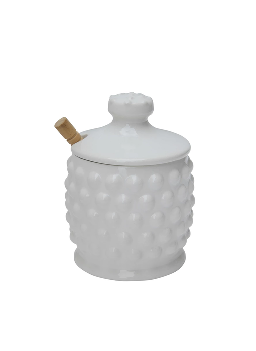 Honey Jar with Honey Dipper