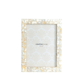 Creative Co-OP Mother of Pearl 5x7 Photo Frame