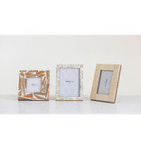 Creative Co-OP Mother of Pearl 5x7 Photo Frame