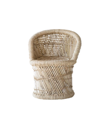 Creative Co-OP Woven Bamboo and Rope Chair