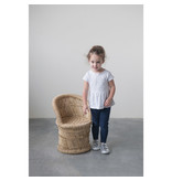 Creative Co-OP Woven Bamboo and Rope Chair