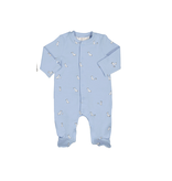 Mayoral Blue Onesie with Giraffe 2-4 (Style 1 Light Blue)