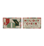 Creative Co-OP Safety Matches in Matchbox with Holiday Saying, 2 Styles