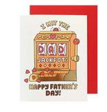 The Social Type Dad Jackpot Father's Day Card