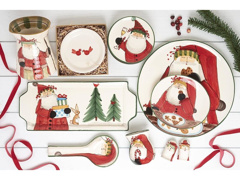 Vietri Incorporated Old St. Nick Ti Penso Plate