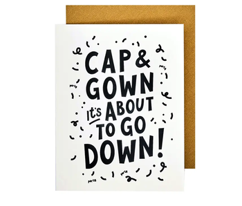 Cap & Gown Card